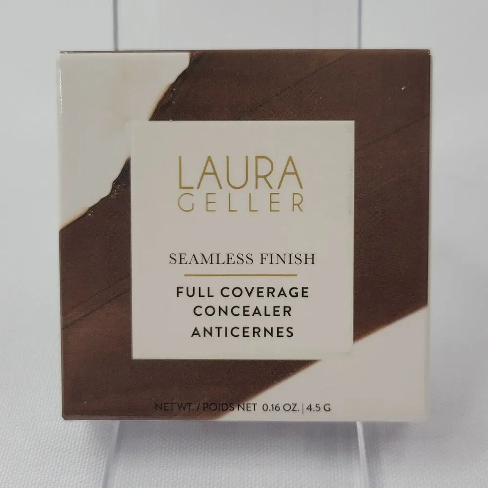 Laura Geller Seamless Finish Full Coverage Concealer Deep NWT